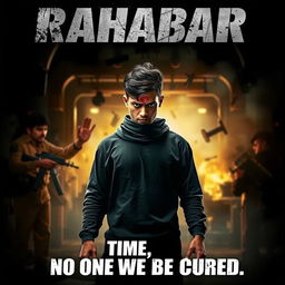 An eye-catching movie poster featuring the title 'Rahabar' prominently above