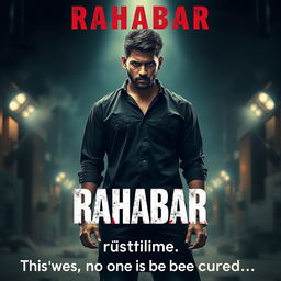 An engaging movie poster featuring the title 'Rahabar' boldly displayed at the top