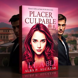 A captivating book cover for 'Placer Culpable' by Alba P