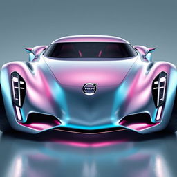 A breathtaking digital concept art of a futuristic Swedish supercar, inspired by the classic 1940 Packard Coupe, reimagined as a cutting-edge masterpiece by the esteemed designer Thomas Ingenlath