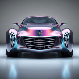 An image of a futuristic American supercar from the future, inspired by the 1940 Cadillac Coupe, reimagined as a cutting-edge concept car by the esteemed designer Thomas Ingenlath