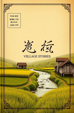A book cover design for a collection of classic village stories titled "শরৎবাবু"