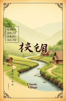 A book cover design for a collection of classic village stories titled "শরৎবাবু"