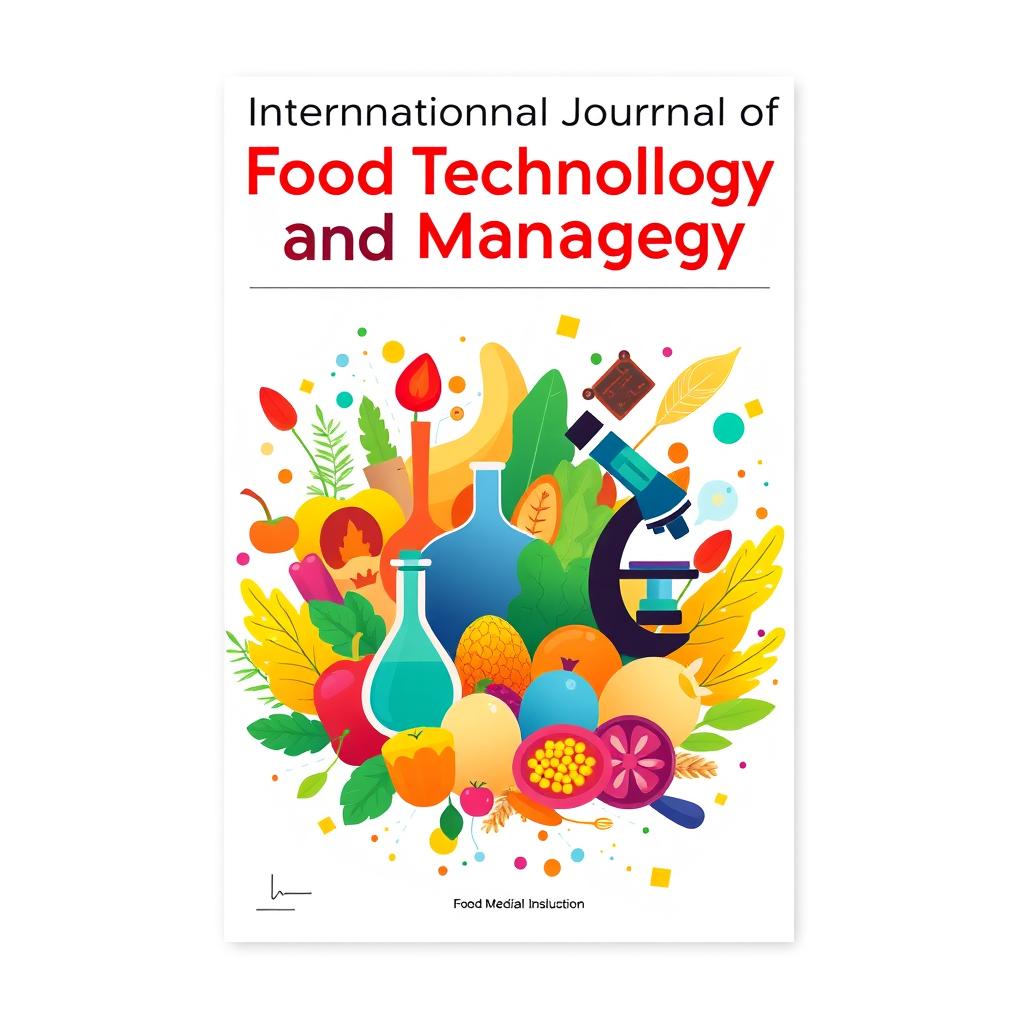 A dynamic and modern cover for the International Journal of Food Technology and Management