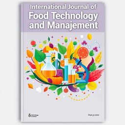 A dynamic and modern cover for the International Journal of Food Technology and Management