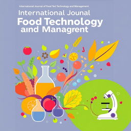 A dynamic and modern cover for the International Journal of Food Technology and Management