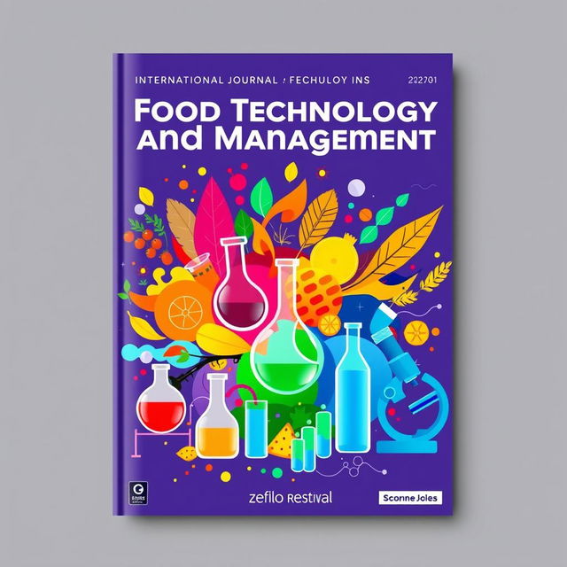 A dynamic and modern cover for the International Journal of Food Technology and Management