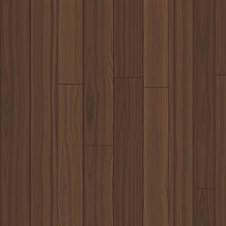A top-down view of a seamless dark brown laminate wood flooring designed for a 2D pixel art game