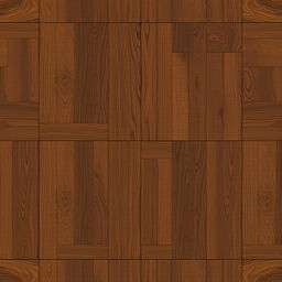 A top-down view of a seamless dark brown laminate wood flooring designed for a 2D pixel art game