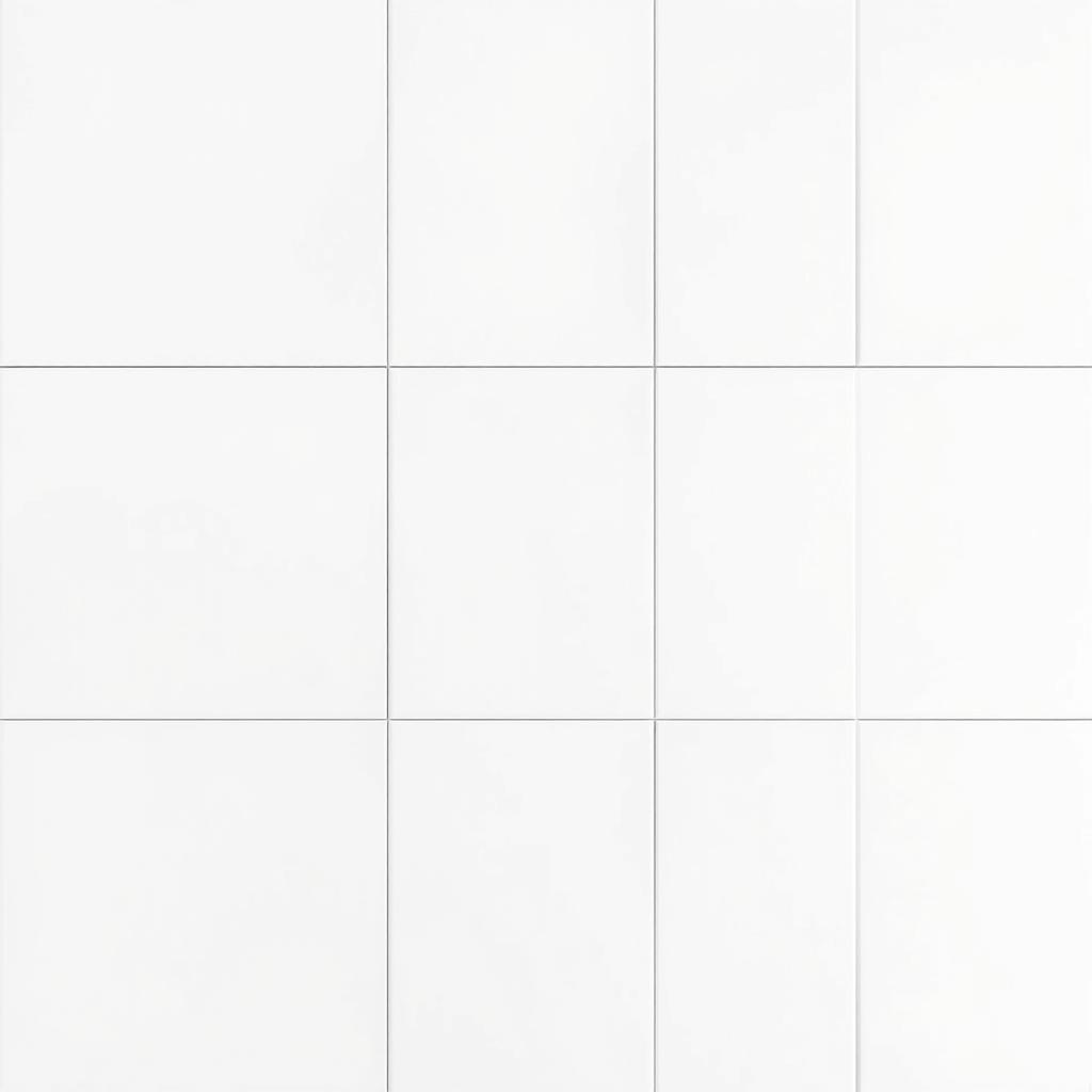 A top-down view of a seamless large white ceramic tile flooring designed for a 2D pixel art game