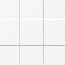 A top-down view of a seamless large white ceramic tile flooring designed for a 2D pixel art game