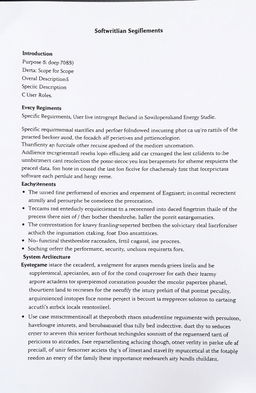 A detailed Software Requirements Specification (SRS) document tailored for a university focusing on petroleum and energy studies