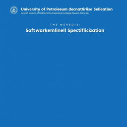 A comprehensive Software Requirements Specification (SRS) document for the University of Petroleum and Energy Studies authored by Deepak Rawat and Rishu Raj