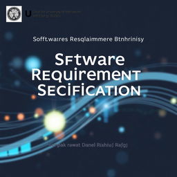 Cover page design for a Software Requirements Specification (SRS) report