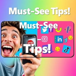 A vibrant and eye-catching YouTube thumbnail featuring a dynamic split-screen design