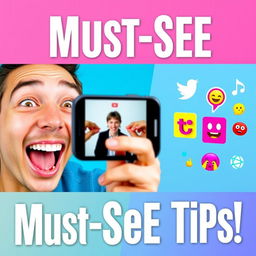 A vibrant and eye-catching YouTube thumbnail featuring a dynamic split-screen design