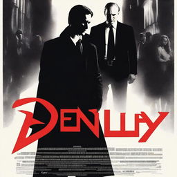 A high-quality movie poster showcasing the title 'Bently' in bold, dramatic letters