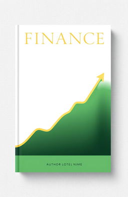 A professional and modern book cover design for a finance book