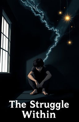A powerful and evocative illustration representing 'The Struggle Within'