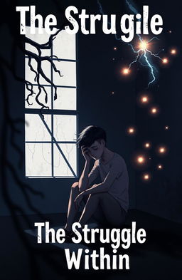 A powerful and evocative illustration representing 'The Struggle Within'