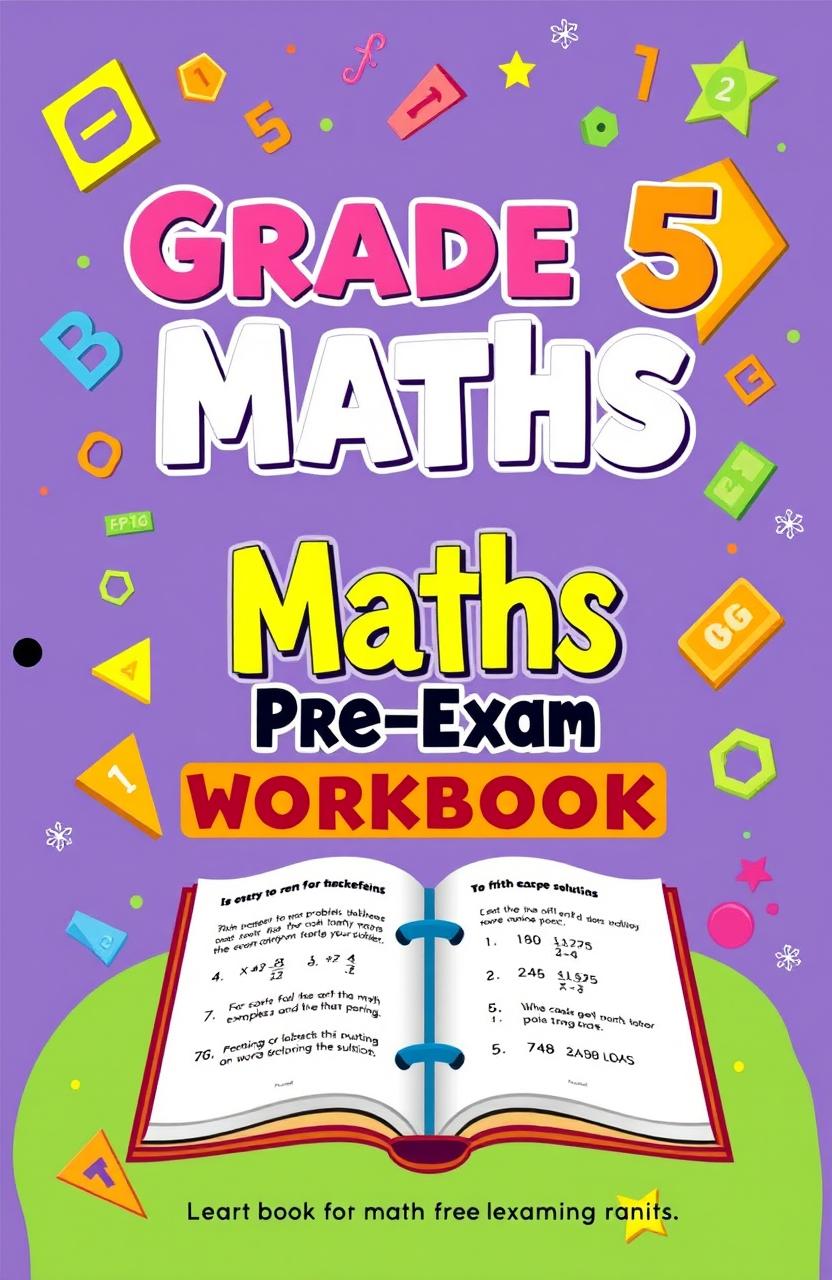 A comprehensive Grade 5 Maths Pre-Exam Workbook designed specifically for students preparing for the NGSA exam