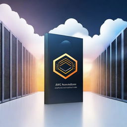 A professional, high-quality digital art image illustrating the cover of a book titled 'AWS Cloud Foundation Study Materials'
