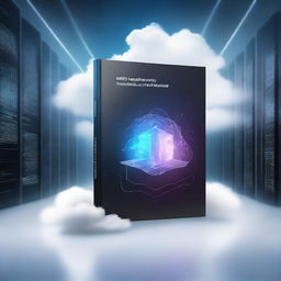 A professional, high-quality digital art image illustrating the cover of a book titled 'AWS Cloud Foundation Study Materials'