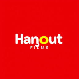 A brand new logo for a modern film production house studio named 'Hangout Films'