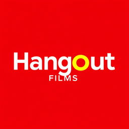 A brand new wordmark logo for a modern film production house studio named 'Hangout Films'