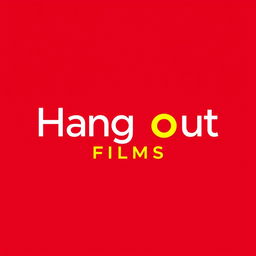 A brand new logo design for a modern film production house studio named 'Hangout Films'