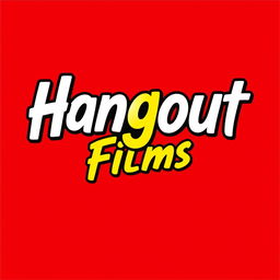 A logo design for a film production house named 'Hangout Films'