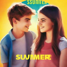 A high-quality digital art movie poster titled 'Summer'