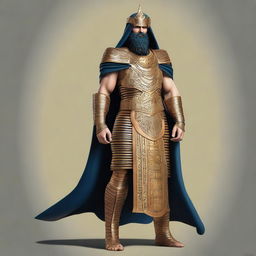 A high-quality digital art piece showcasing a character dressed in the costume of Shamhat from the Epic of Gilgamesh for a cosplay event