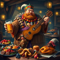 The Sin of Gluttony personified as a character in a Dungeons & Dragons setting