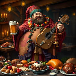 The Sin of Gluttony personified as a character in a Dungeons & Dragons setting