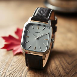 A luxury Canadian men's watch designed for casual wear