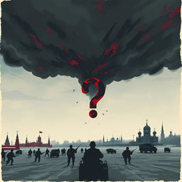 A thought-provoking and dramatic illustration that captures the tension and significance of Hitler's invasion of the Soviet Union just days after a significant event