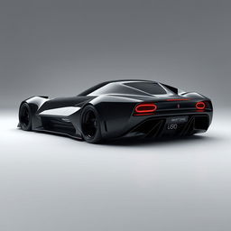An extraordinary digital image of a futuristic Fiat X1/9 combined with the styling of the Lancia Stratos coupe, featuring a sleek carbon fiber body and a mid-engine layout