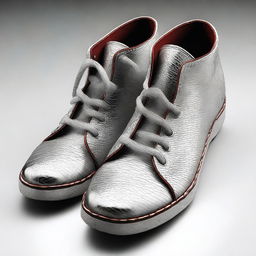 A high-quality digital art rendering of a pair of shoes