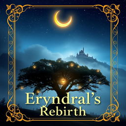 A beautiful and enchanting book cover for the novel 'Eryndral's Rebirth' by author na11049