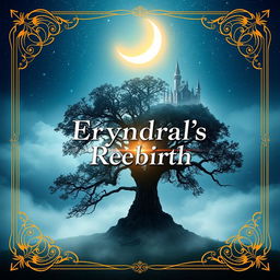 A beautiful and enchanting book cover for the novel 'Eryndral's Rebirth' by author na11049