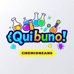 A dynamic logo design that showcases the word "¡Quibuno!" in an engaging manner