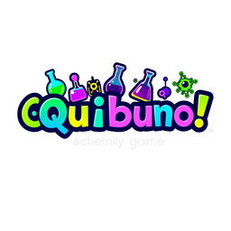 A dynamic logo design that showcases the word "¡Quibuno!" in an engaging manner
