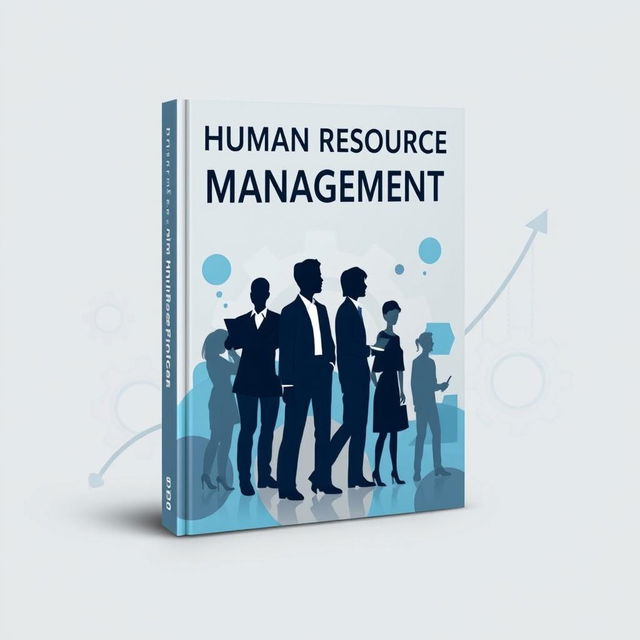 An eye-catching book cover for a Human Resource Management textbook