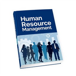 An eye-catching book cover for a Human Resource Management textbook
