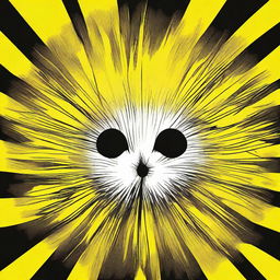 A high-quality digital art image showcasing a dandelion with a twist