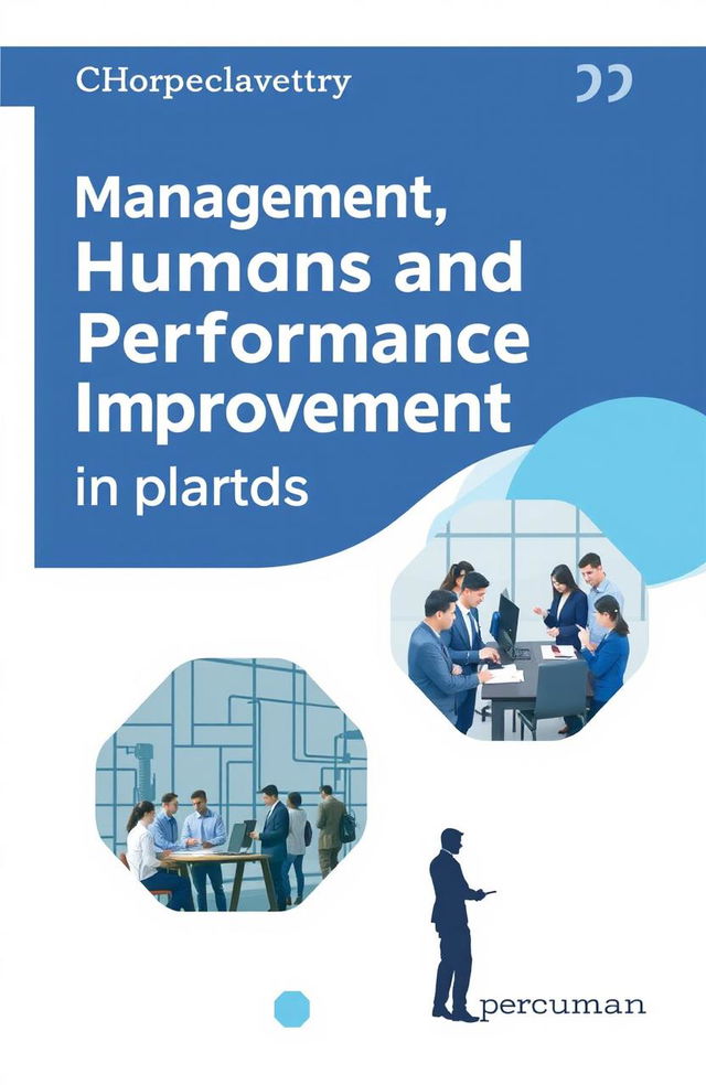 A chapter cover design themed around Resource Management, Humans, and Performance Improvement in Automotive Organizations in Indonesia