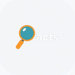 A modern and professional animated logo representing the concept of 'everyday facts'