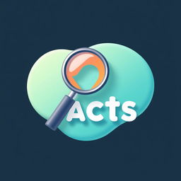 A modern and professional animated logo representing the concept of 'everyday facts'