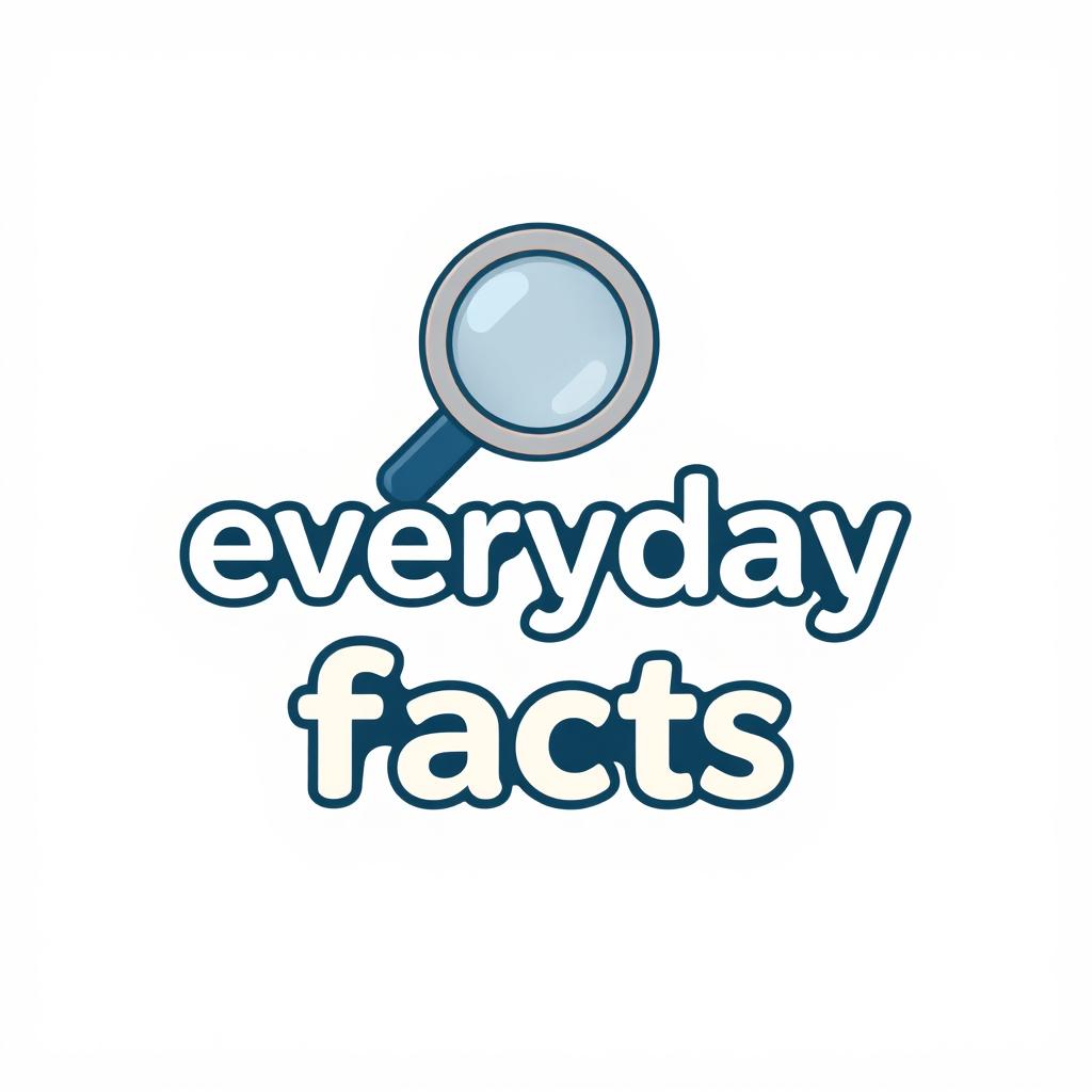 A modern and professional animated logo representing the concept of 'everyday facts'